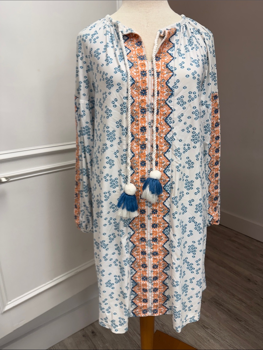 Cabana Life Size Medium SPF 50 dress w tassel trim